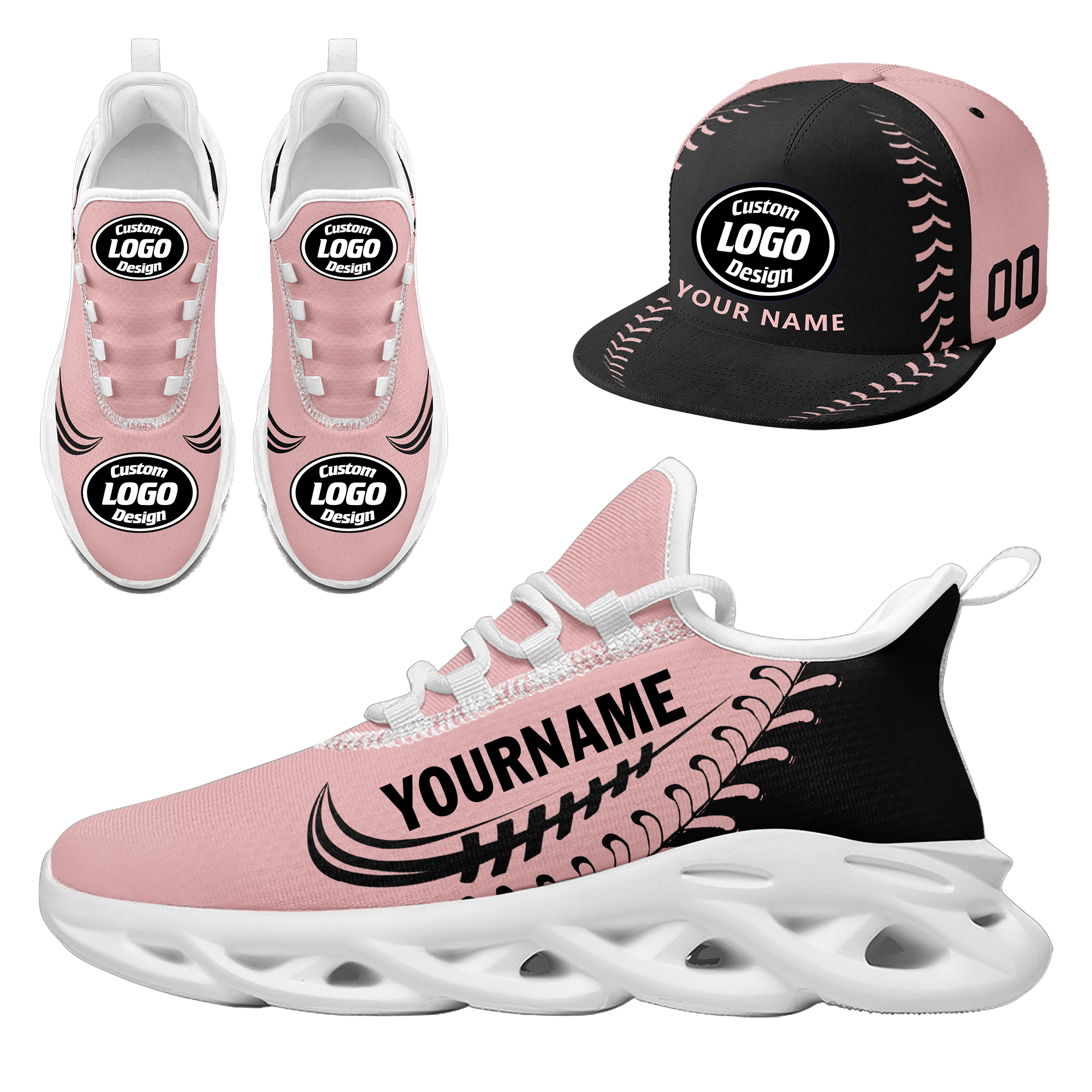 Custom MaxSoul Shoes and Hat Combo Personalized JH-bd0b00ea-b8