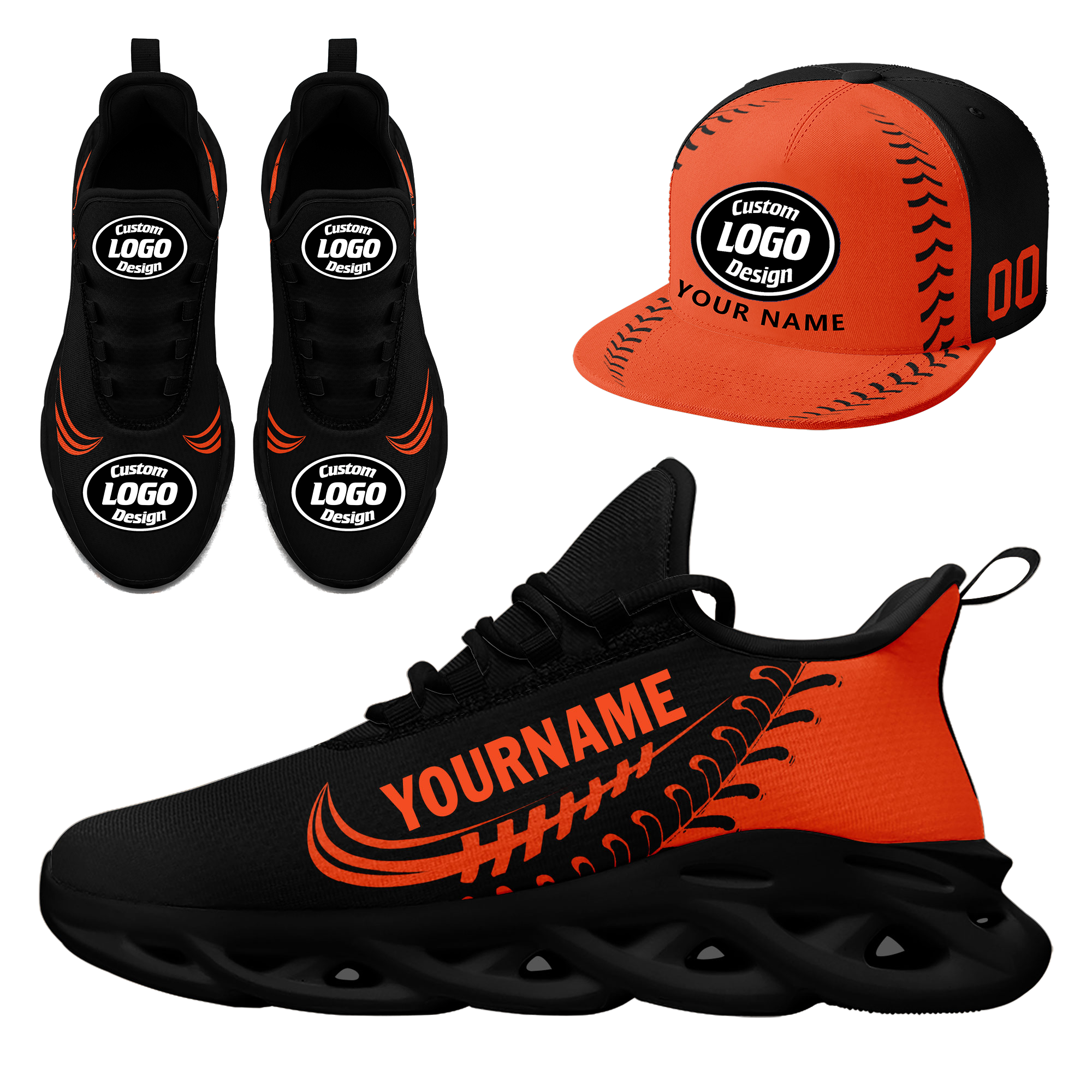 Custom MaxSoul Shoes and Hat Combo Personalized JH-bd0b00ea-b9