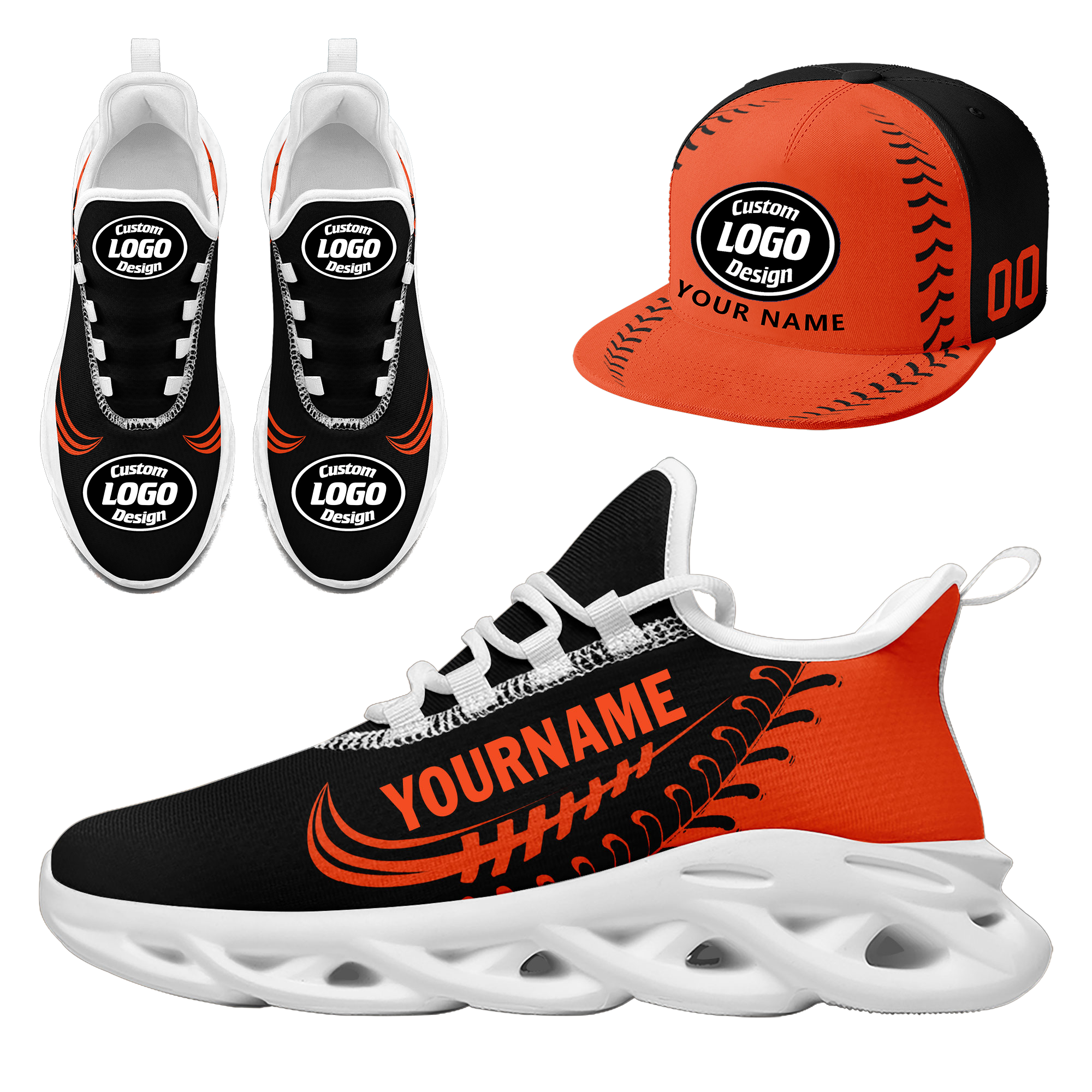 Custom MaxSoul Shoes and Hat Combo Personalized JH-bd0b00ea-b9