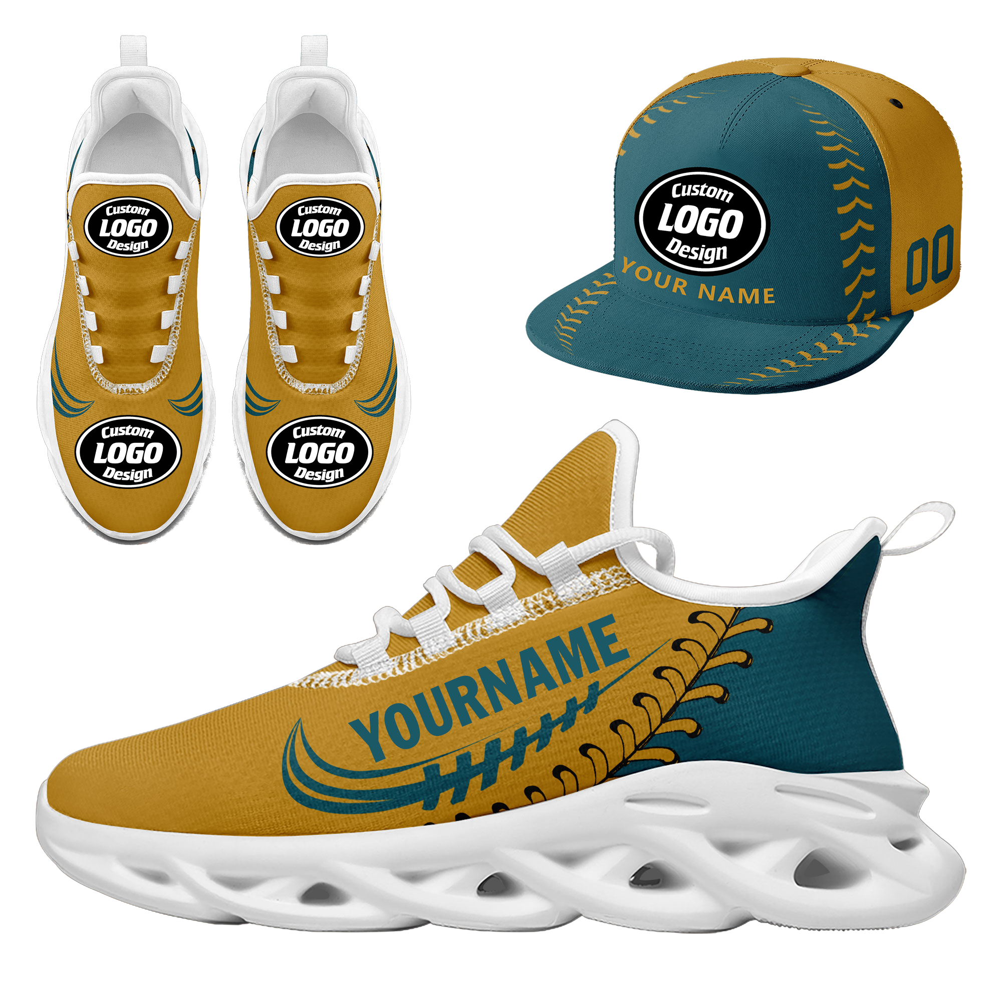 Custom MaxSoul Shoes and Hat Combo Personalized JH-bd0b00ea-b