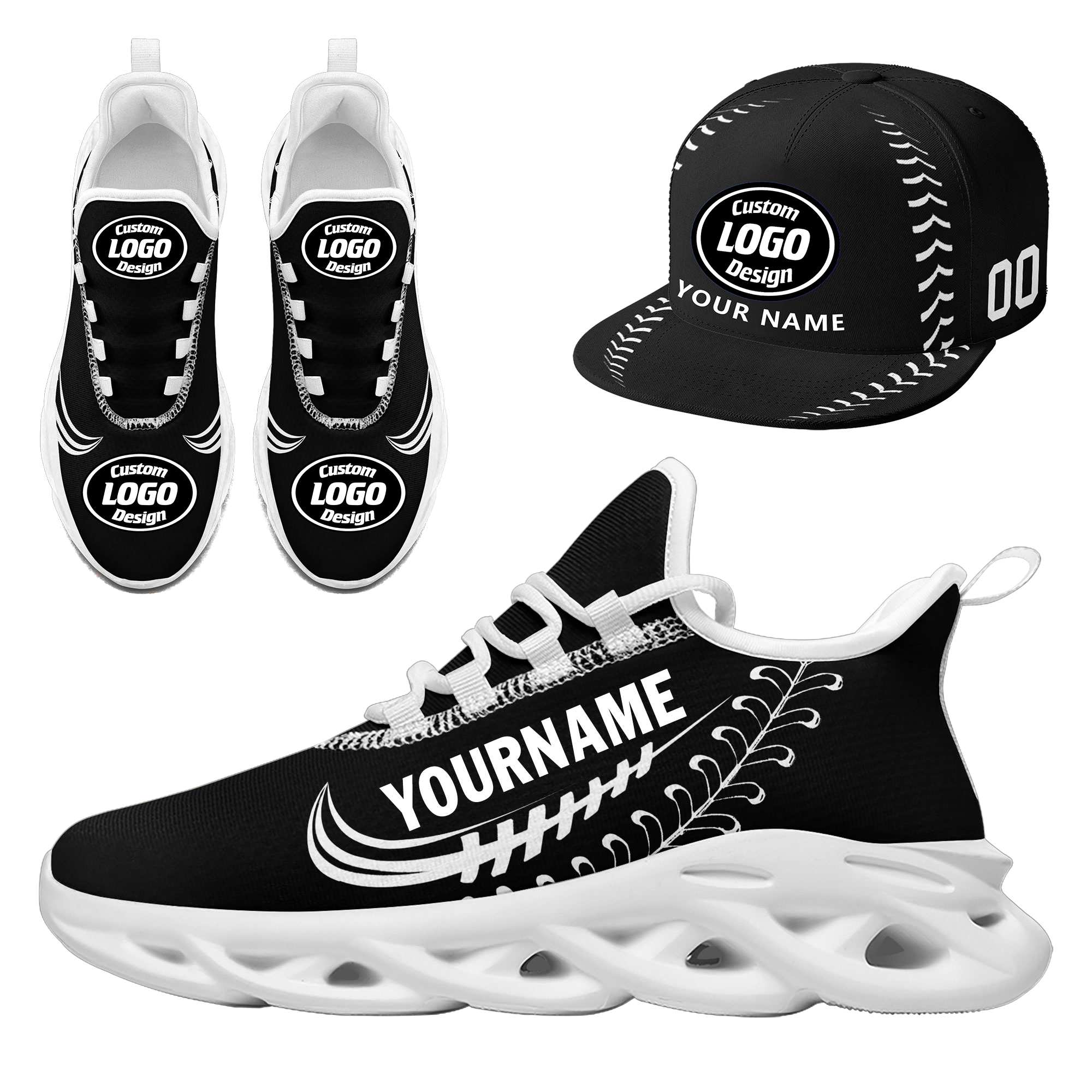 Custom MaxSoul Shoes and Hat Combo Personalized JH-bd0b00ea-c0