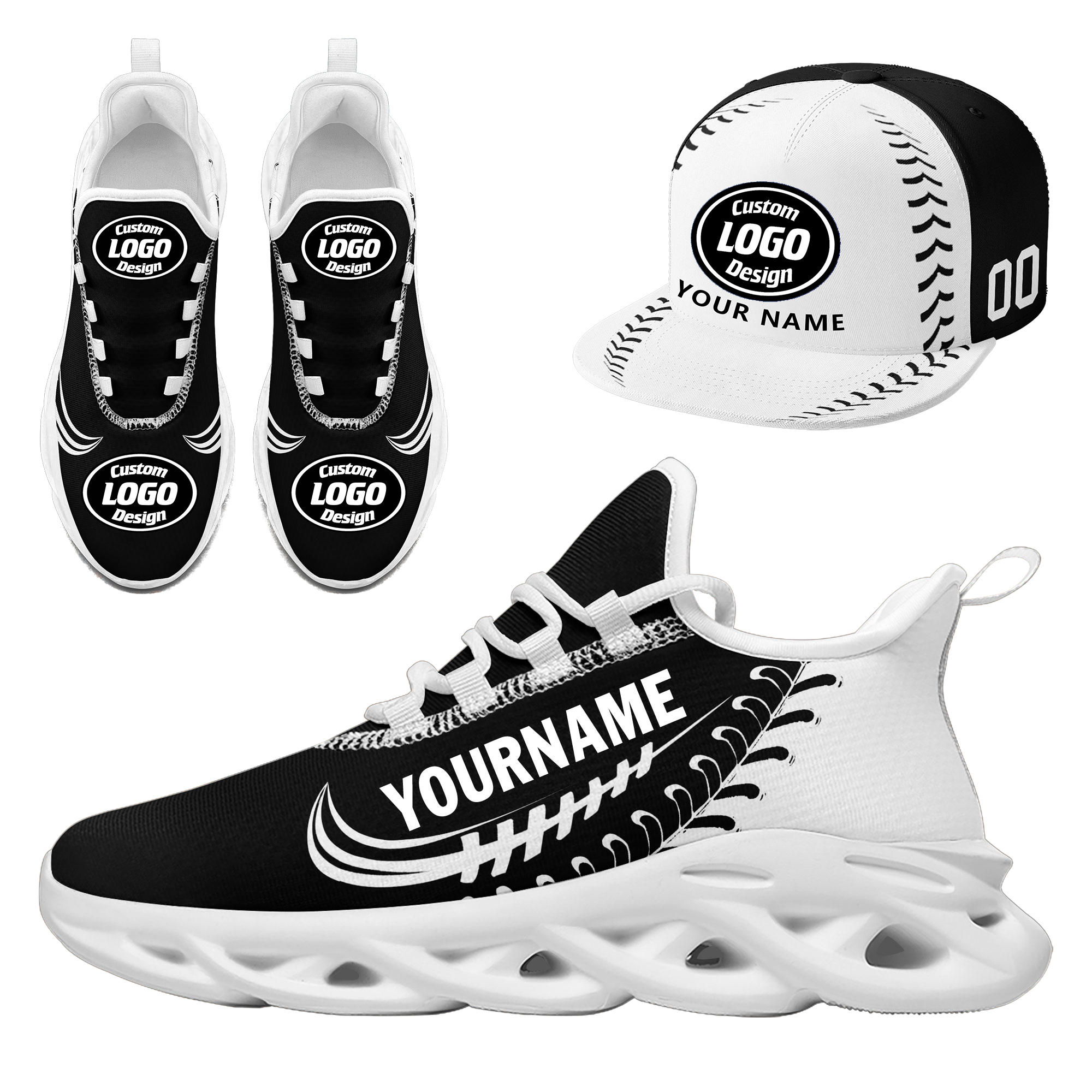 Custom MaxSoul Shoes and Hat Combo Personalized JH-bd0b00ea-ca