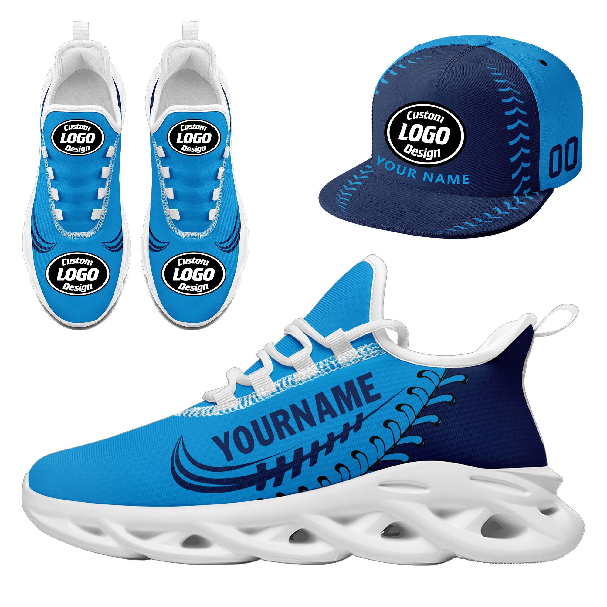 Custom MaxSoul Shoes and Hat Combo Personalized JH-bd0b00ea-cc
