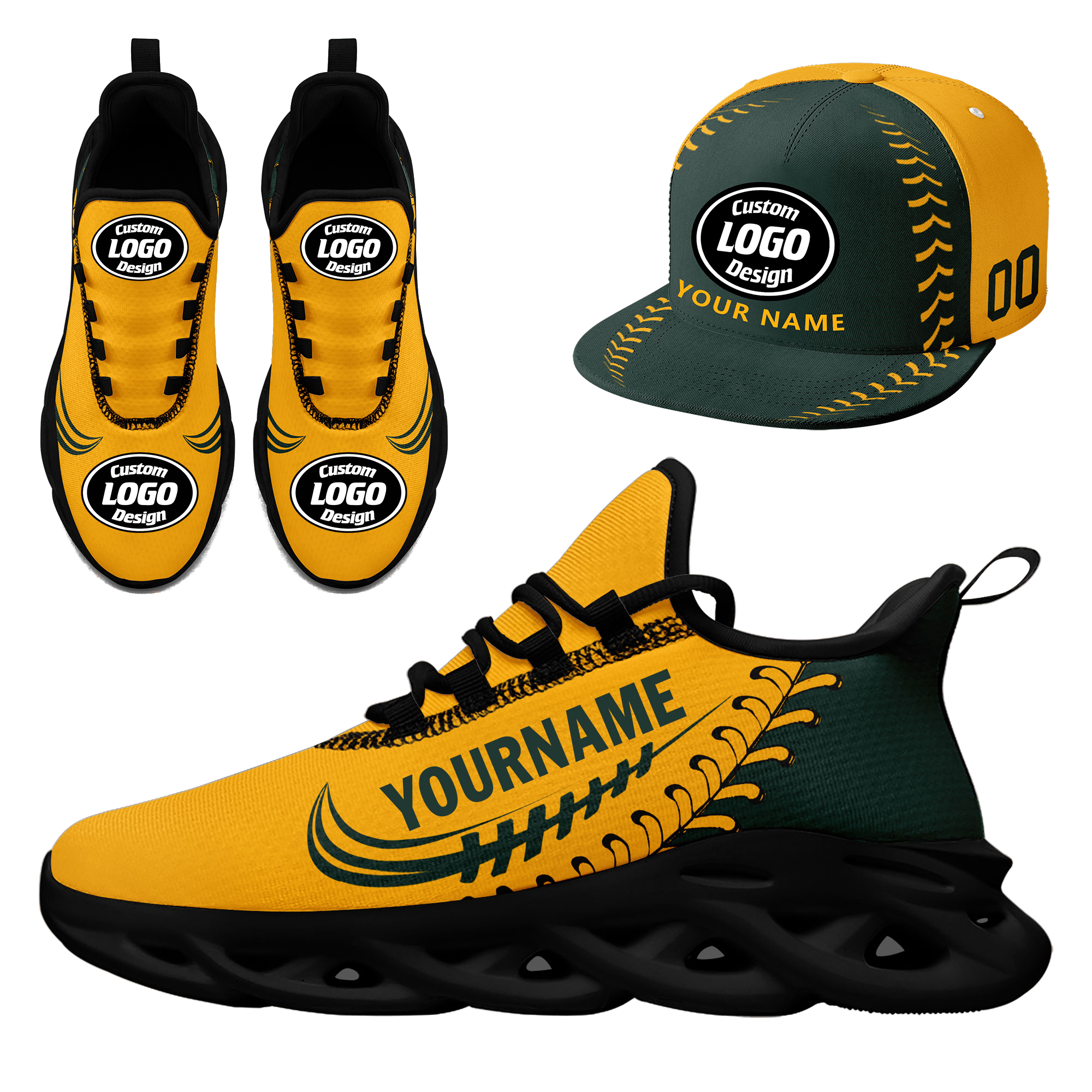 Custom MaxSoul Shoes and Hat Combo Personalized JH-bd0b00ea-c