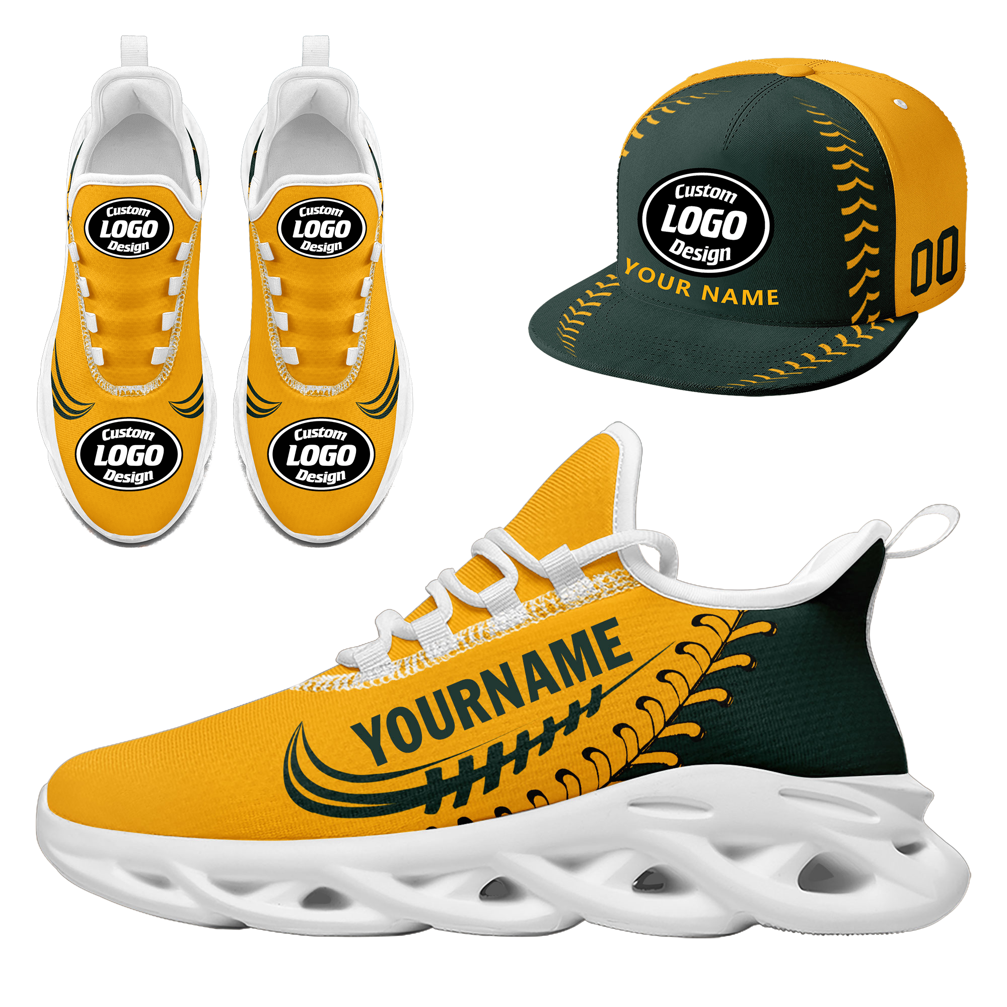 Custom MaxSoul Shoes and Hat Combo Personalized JH-bd0b00ea-c