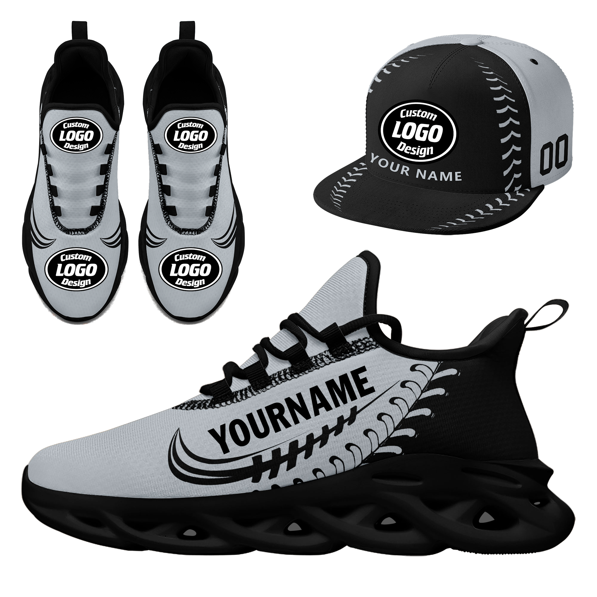 Custom MaxSoul Shoes and Hat Combo Personalized JH-bd0b00ea-d