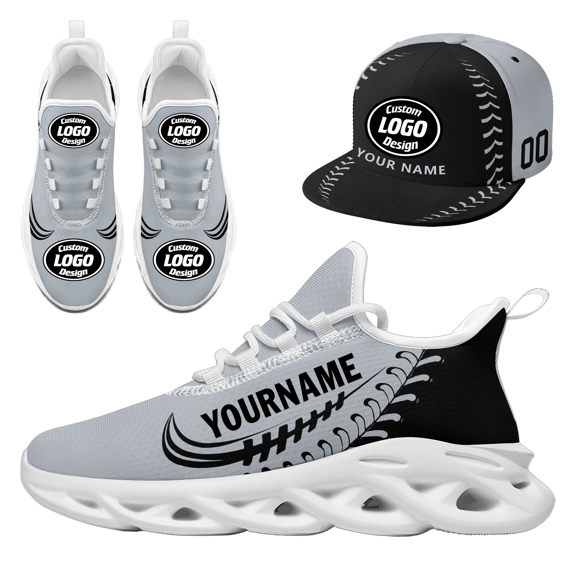 Custom MaxSoul Shoes and Hat Combo Personalized JH-bd0b00ea-d