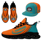 Custom MaxSoul Shoes and Hat Combo Personalized JH-bd0b00ea-e