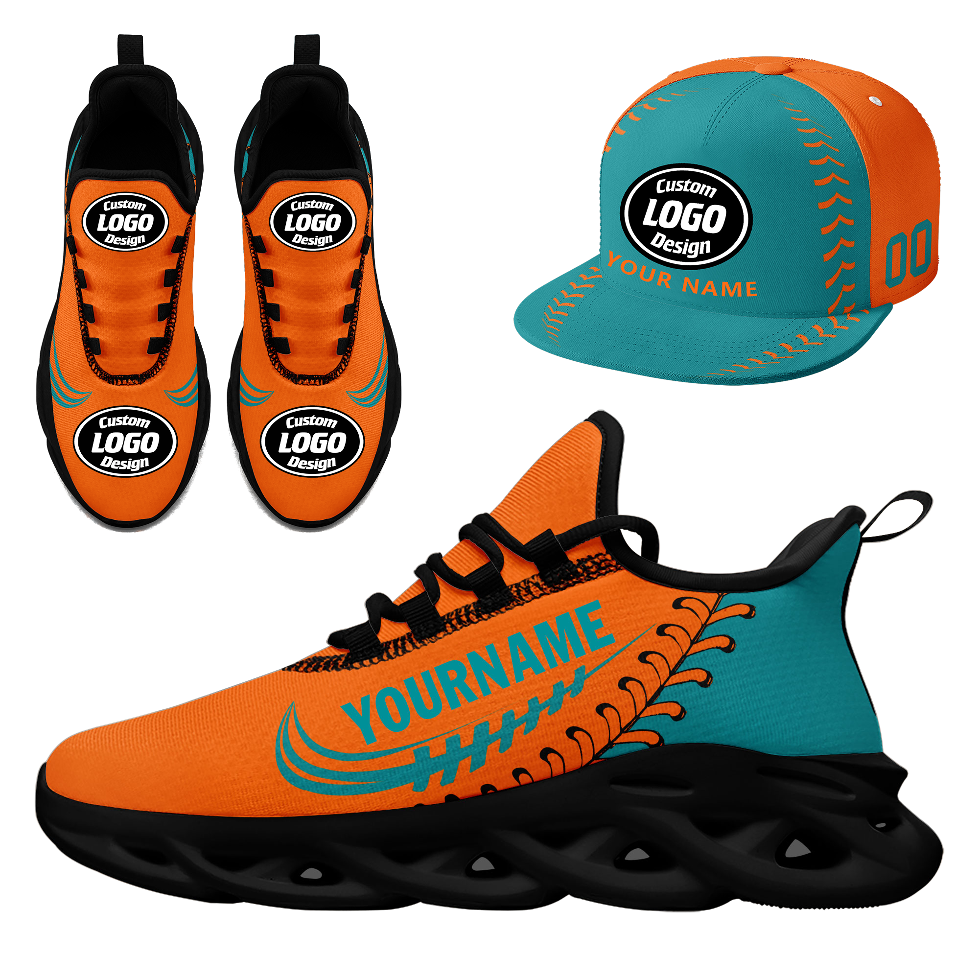 Custom MaxSoul Shoes and Hat Combo Personalized JH-bd0b00ea-e