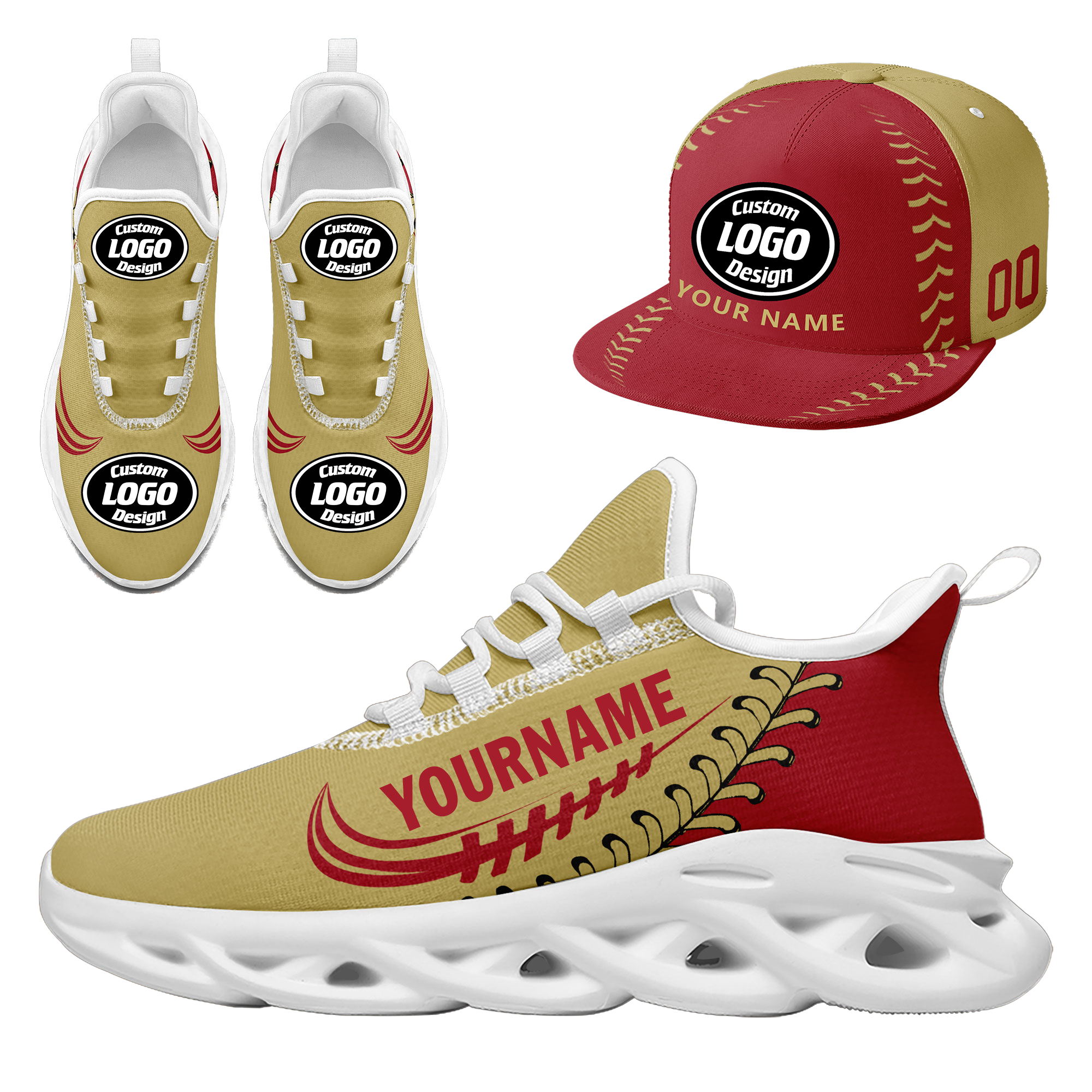 Custom MaxSoul Shoes and Hat Combo Personalized JH-bd0b00ea-7