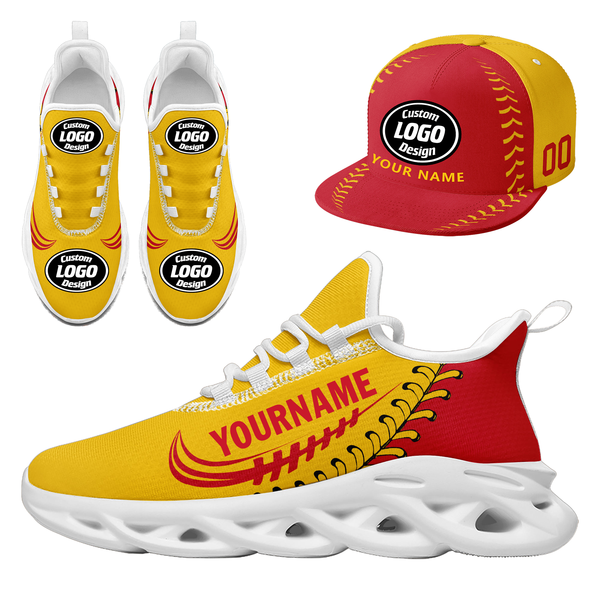 Custom MaxSoul Shoes and Hat Combo Personalized JH-bd0b00ea-8