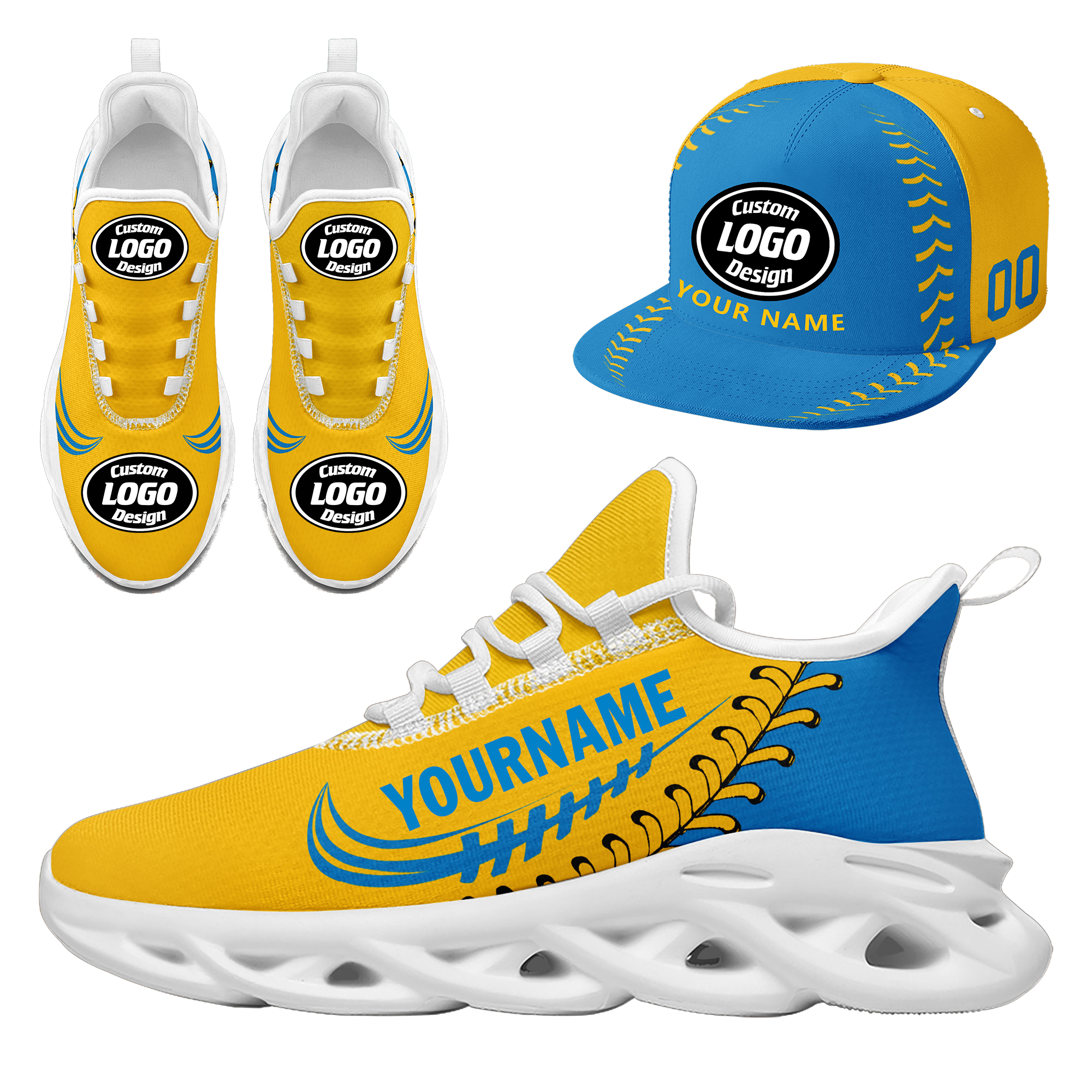 Custom MaxSoul Shoes and Hat Combo Personalized JH-bd0b00ea-9
