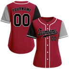 Custom Brown Two Tone Black Authentic Baseball Jersey