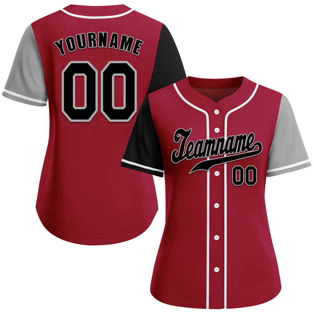 Custom Brown Two Tone Black Authentic Baseball Jersey