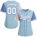 Custom Aqua Two Tone White Authentic Baseball Jersey