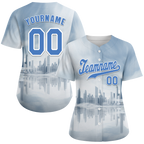 Custom White City Edition Blue Authentic Baseball Jersey BSBJ0a-bc0fbcd