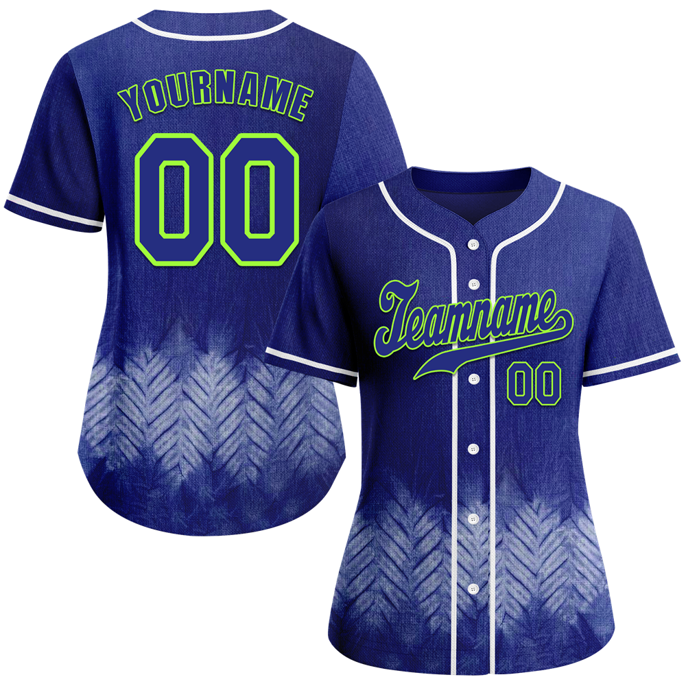 Custom Blue Tie Dye Blue Authentic Baseball Jersey BSBJ0a-bc0fbfa