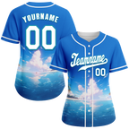 Custom Blue Hawaii White Authentic Baseball Jersey BSBJ0a-bc0fb7d