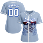 Custom Grey Skull Fashion White Authentic Baseball Jersey BSBJ0a-bc0fb9c