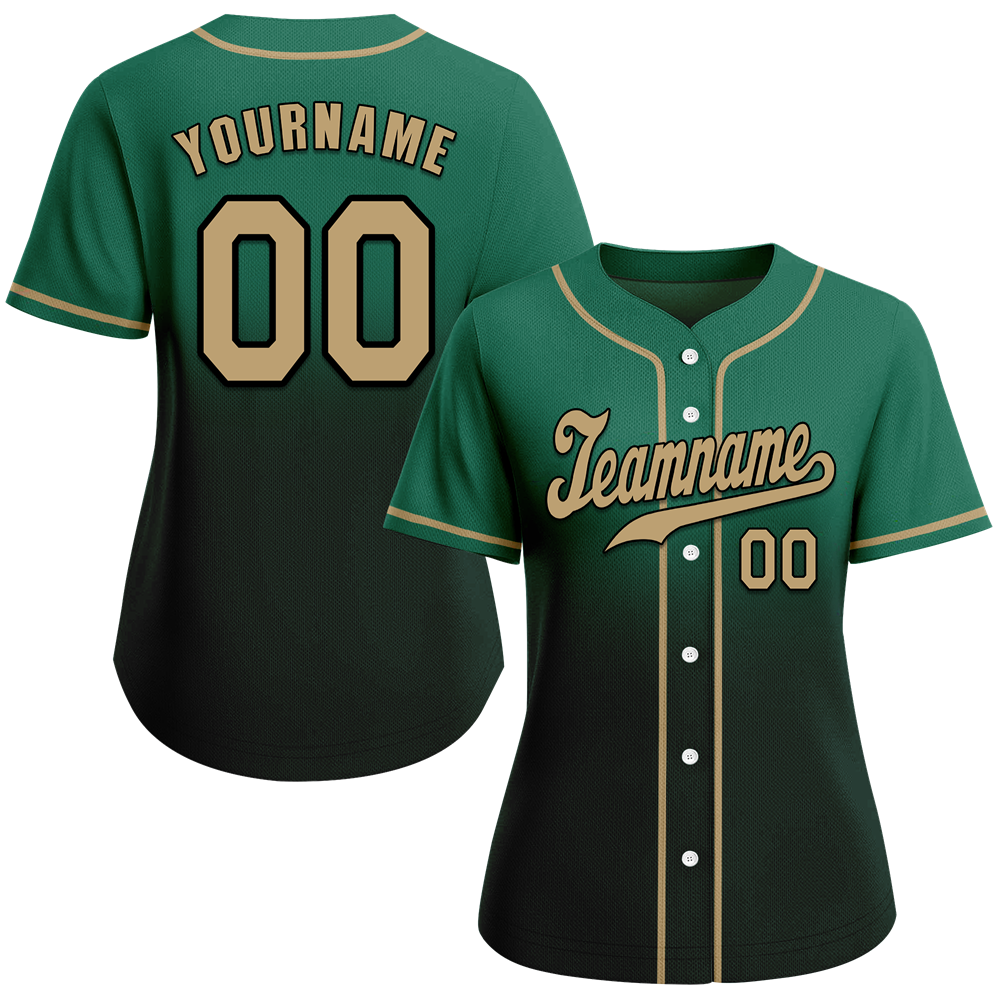 Custom  Fade Fashion Grey Authentic Baseball Jersey
