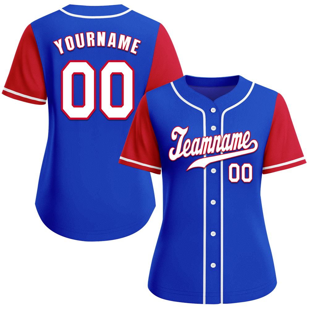 Custom Blue Brown Raglan Sleeves White Authentic Baseball Jersey