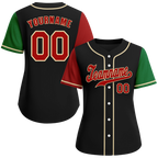 Custom Black Two Tone Brown Authentic Baseball Jersey