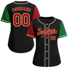 Custom Black Two Tone Brown Authentic Baseball Jersey