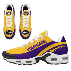 Custom Yellow Purple TN Shoes Personalized Sneakers TN-D020077-17