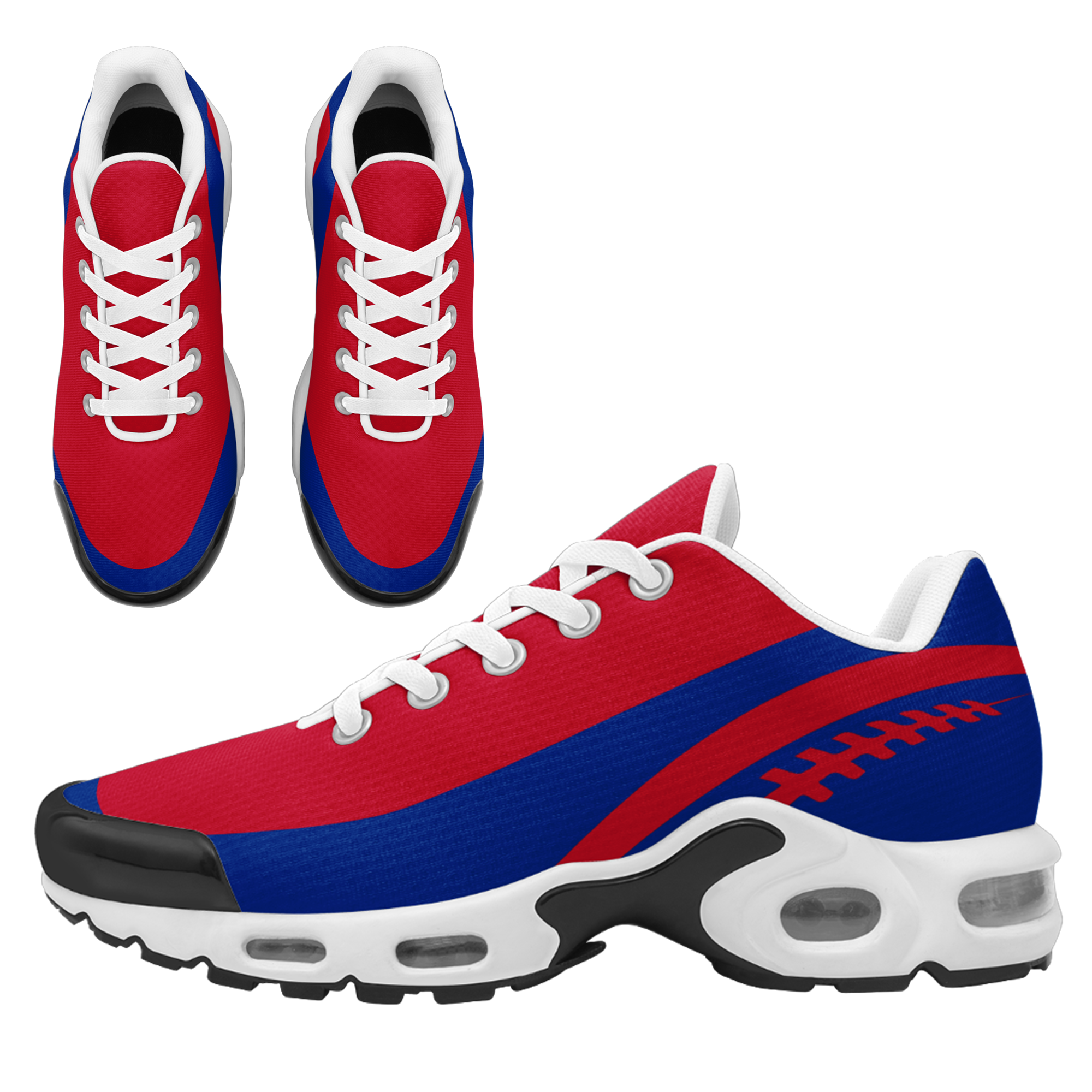 Custom Red Blue TN Shoes Personalized Sneakers TN-D020077-5