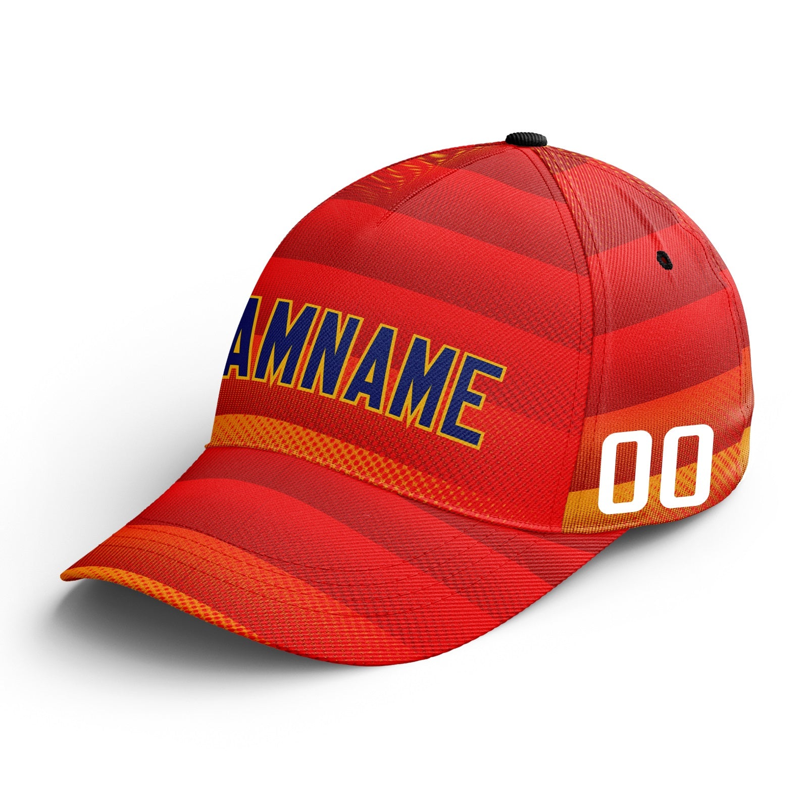 Custom Spain 2026 World Cup High Quality Soccer Stadium Version Jersey Sneakers Sports Shoes and Hat Combo Offer Personalized Team Name and Logo ZH-F007049-001