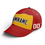 Custom Spain 2026 World Cup High Quality Soccer Stadium Version Jersey Sneakers Sports Shoes and Hat Combo Offer Personalized Team Name and Logo ZH-F007049-004