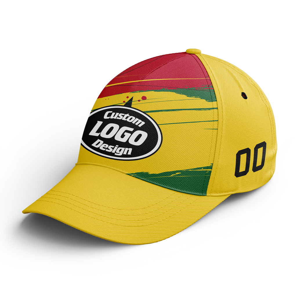 Custom Ghana 2026 World Cup High Quality Soccer Stadium Version Jersey Sneakers Sports Shoes and Hat Combo Offer Personalized Team Name and Logo ZH-F006104-3