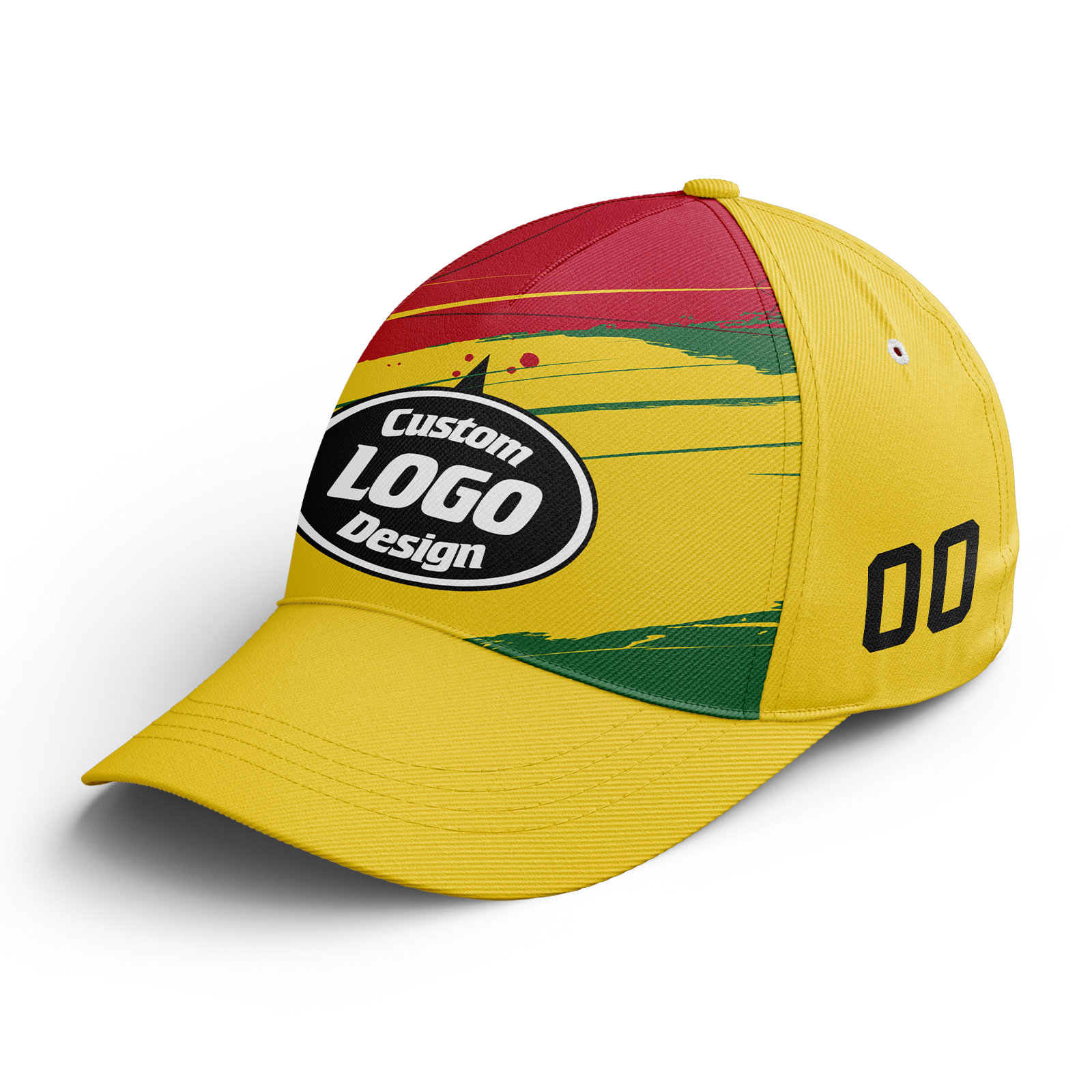 Custom Ghana 2026 World Cup High Quality Soccer Stadium Version Jersey Sneakers Sports Shoes and Hat Combo Offer Personalized Team Name and Logo ZH-F006104-3