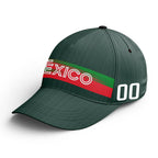 Custom Mexico 2026 World Cup High Quality Soccer Stadium Version Jersey Sneakers Sports Shoes and Hat Combo Offer Personalized Team Name and Logo ZH-F007043-001