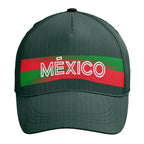 Personalized 2026 Mexico Soccer Fan Hat - Add Your Name & Design Custom 2026 Football Tournament Hat YW061-F007042-001