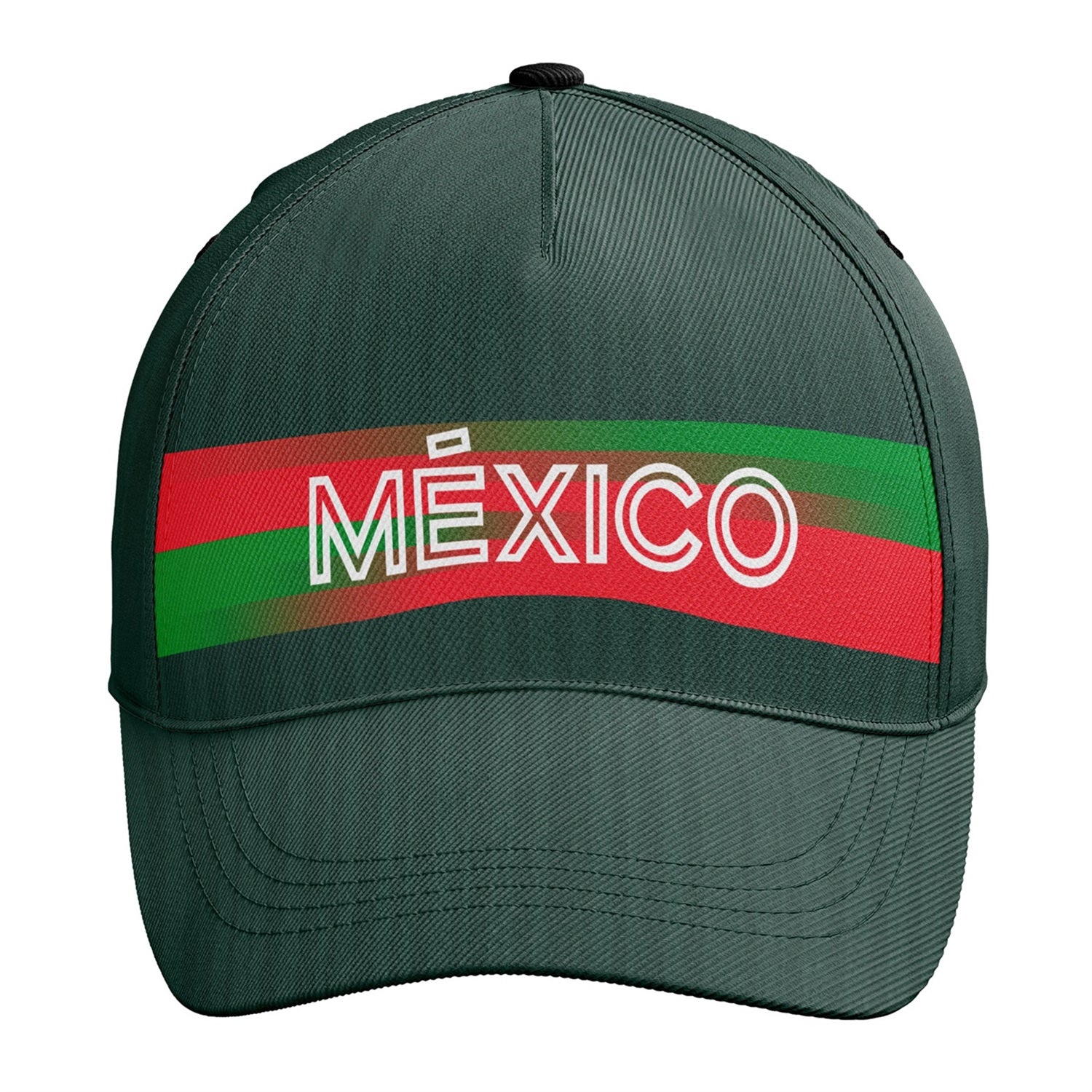 Personalized 2026 Mexico Soccer Fan Hat - Add Your Name & Design Custom 2026 Football Tournament Hat YW061-F007042-001