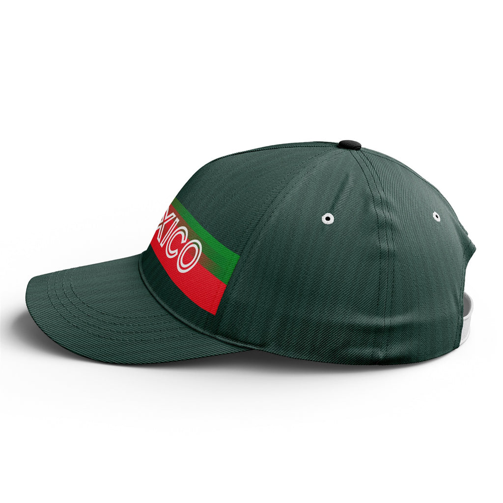Personalized 2026 Mexico Soccer Fan Hat - Add Your Name & Design Custom 2026 Football Tournament Hat YW061-F007042-001