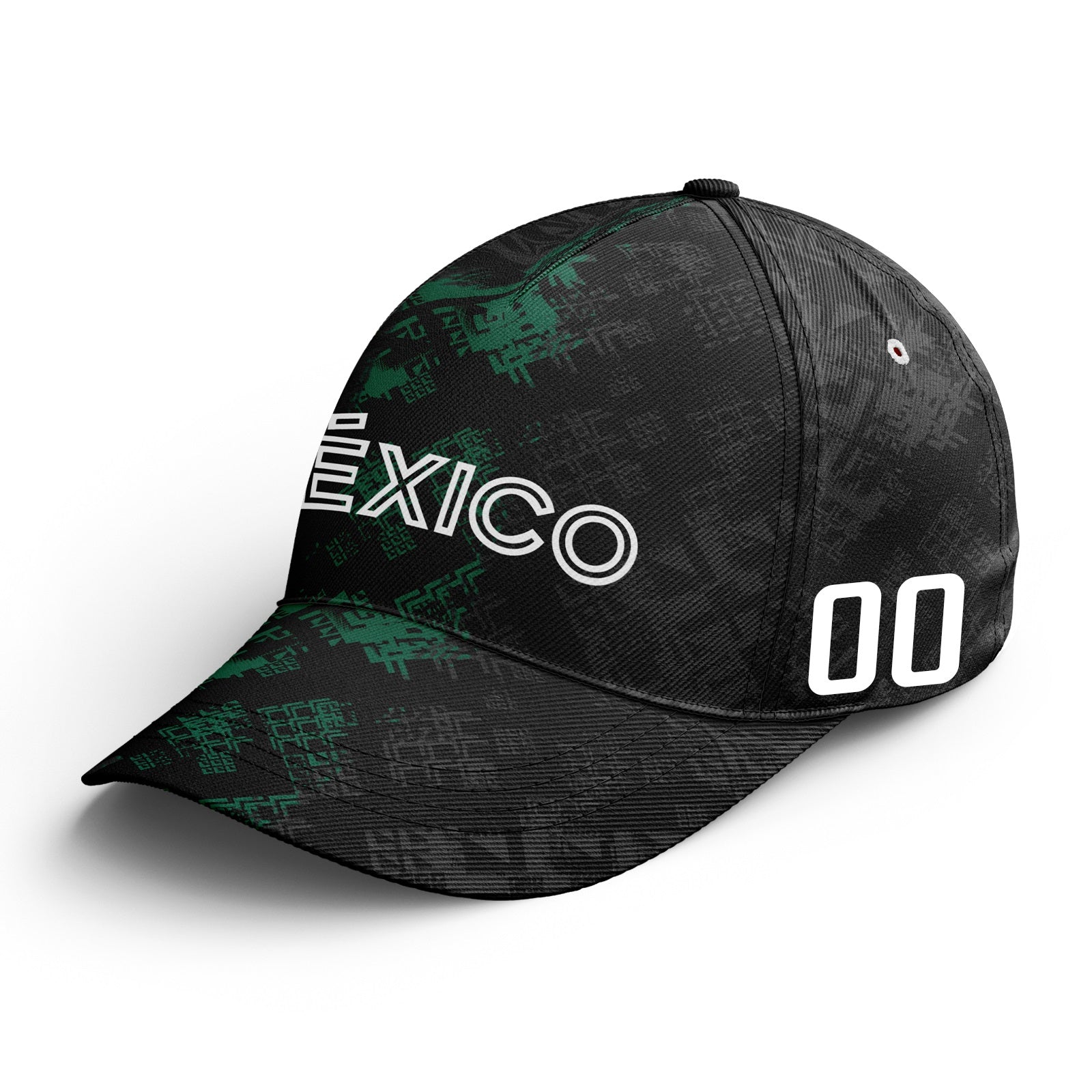 Custom Mexico 2026 World Cup High Quality Soccer Stadium Version Jersey Sneakers Sports Shoes and Hat Combo Offer Personalized Team Name and Logo ZH-F007043-002