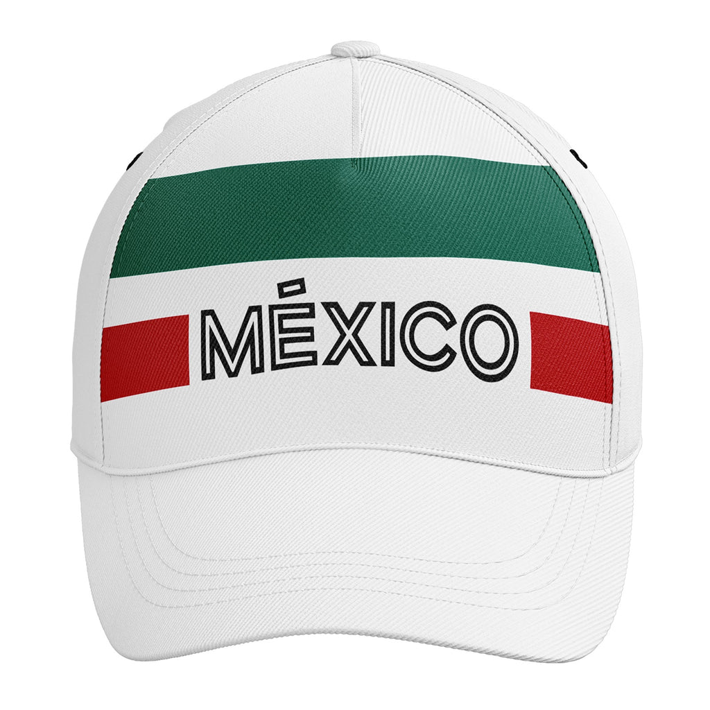 Personalized 2026 Mexico Soccer Fan Hat - Add Your Name & Design Custom 2026 Football Tournament Hat YW061-F007042-003
