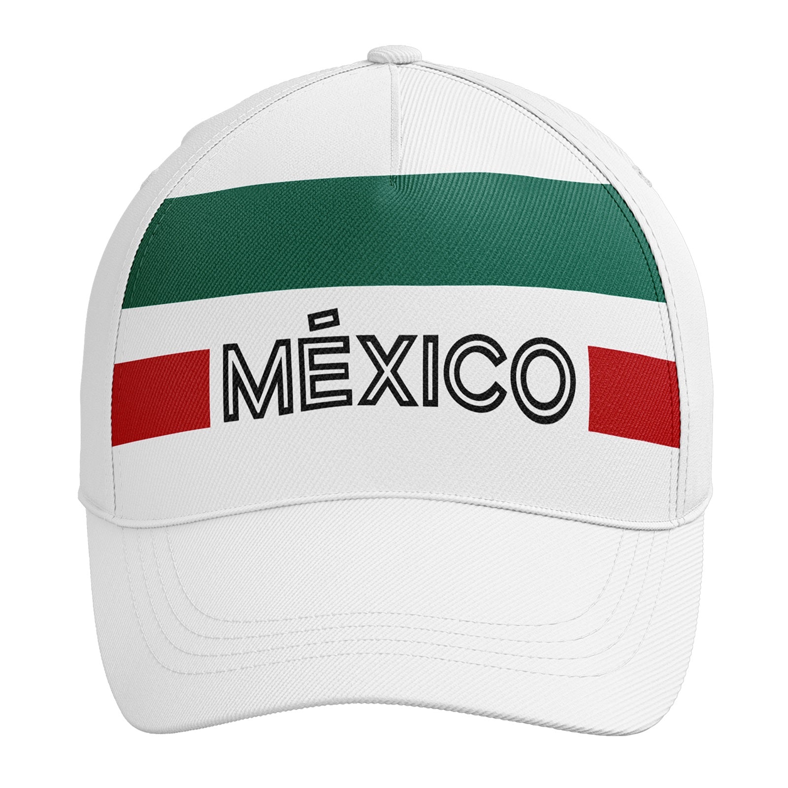 Personalized 2026 Mexico Soccer Fan Hat - Add Your Name & Design Custom 2026 Football Tournament Hat YW061-F007042-003