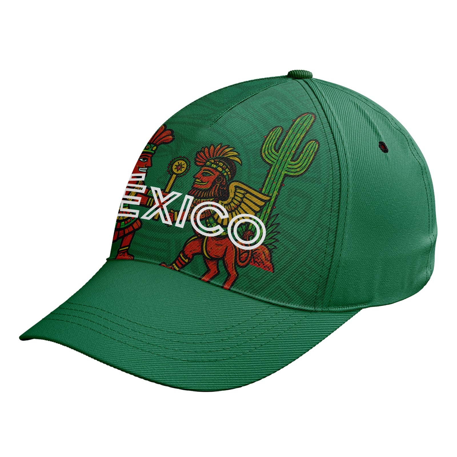 Personalized 2026 Mexico Soccer Fan Hat - Add Your Name & Design Custom 2026 Football Tournament Hat YW061-F007042-004