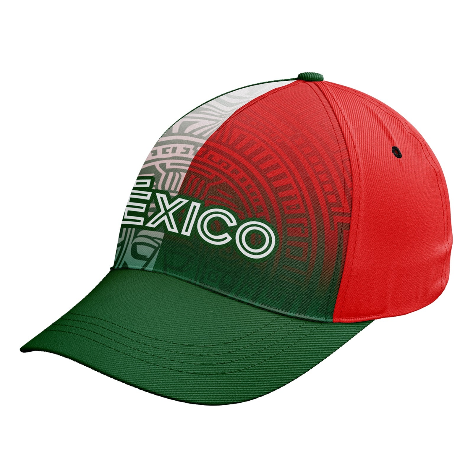 Personalized 2026 Mexico Soccer Fan Hat - Add Your Name & Design Custom 2026 Football Tournament Hat YW061-F007042-006