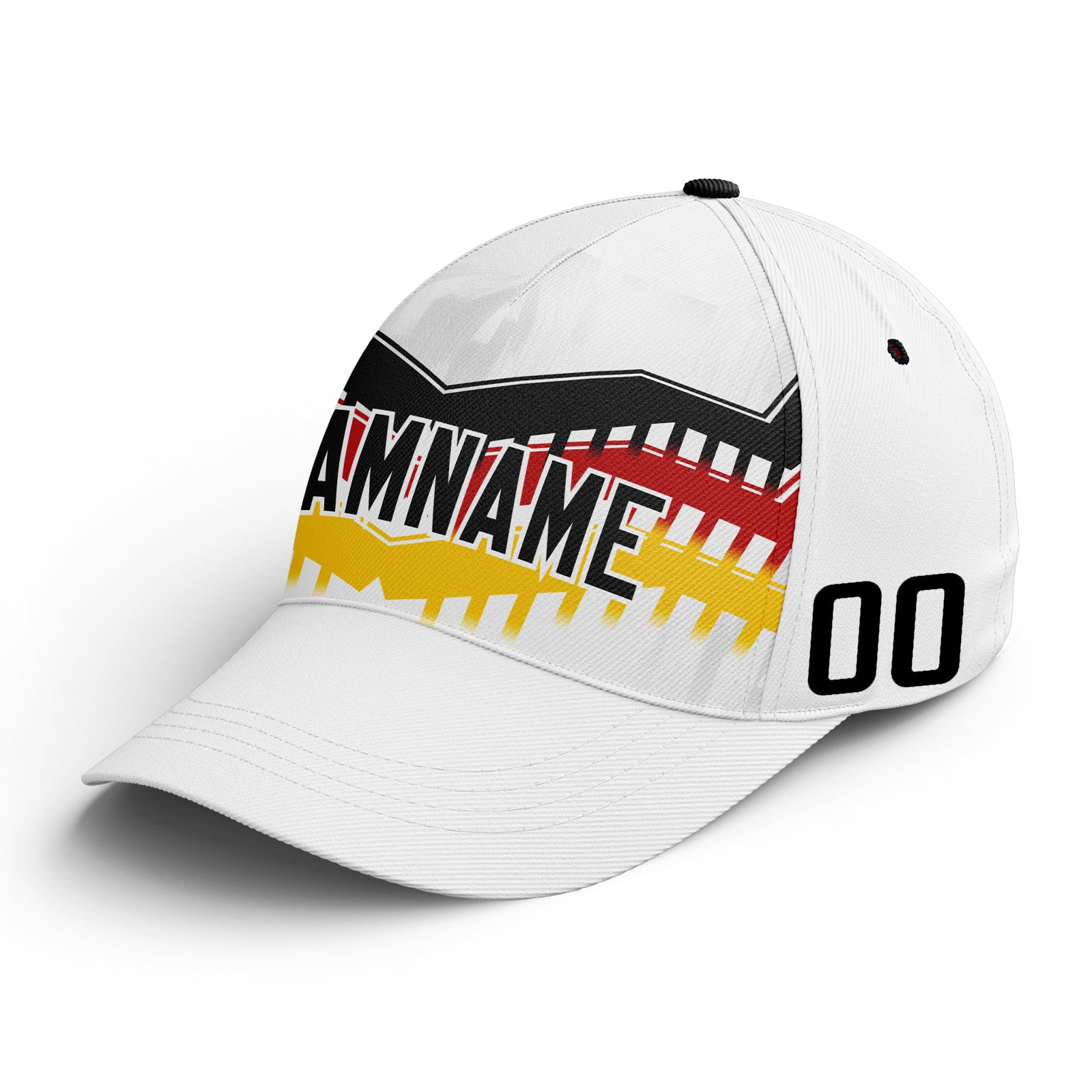 Custom Germany 2026 World Cup High Quality Soccer Stadium Version Jersey Sneakers Sports Shoes and Hat Combo Offer Personalized Team Name and Logo ZH-F007046-001