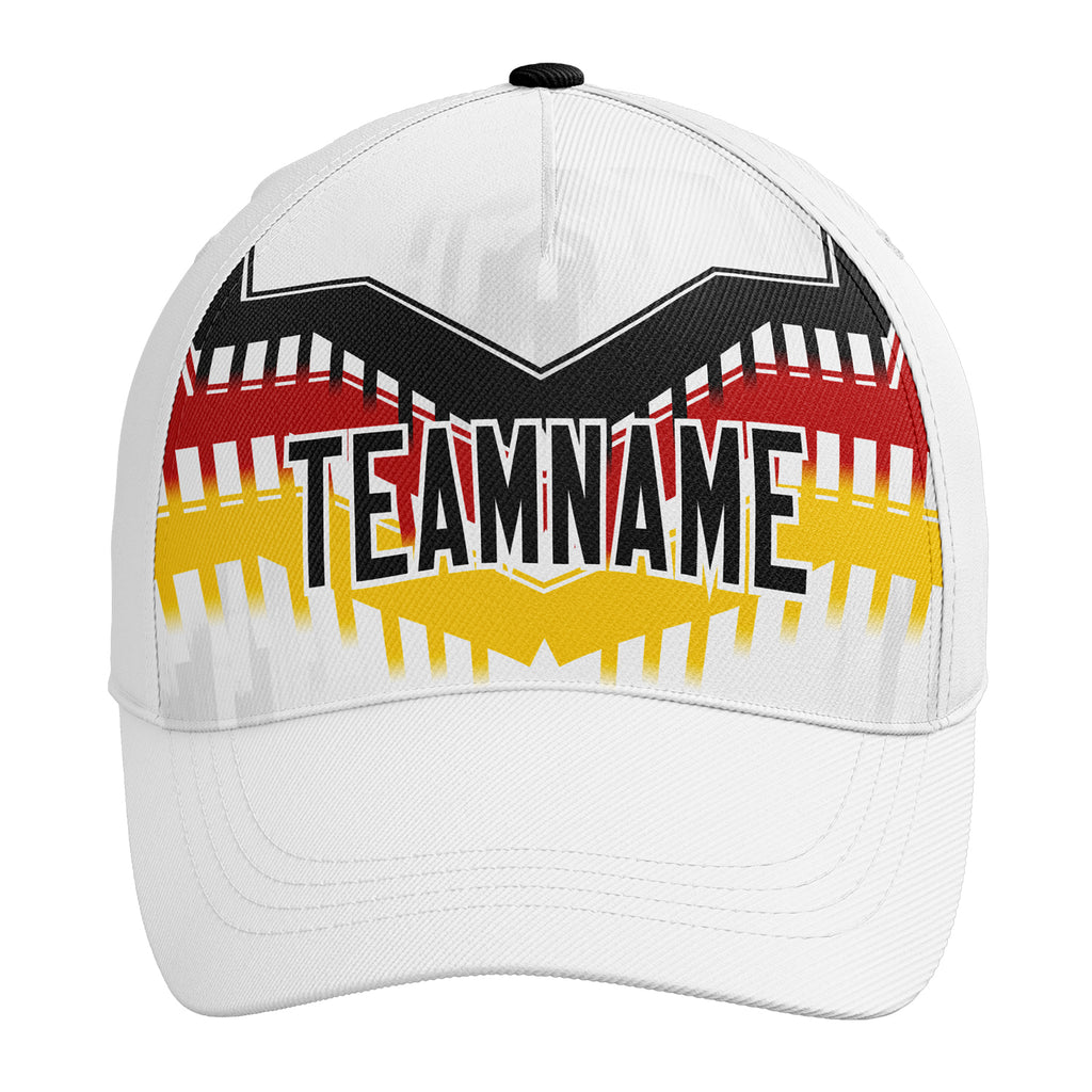 Personalized 2026 Germany Soccer Fan Hat - Add Your Name & Design Custom 2026 Football Tournament Hat YW061-F007044-001