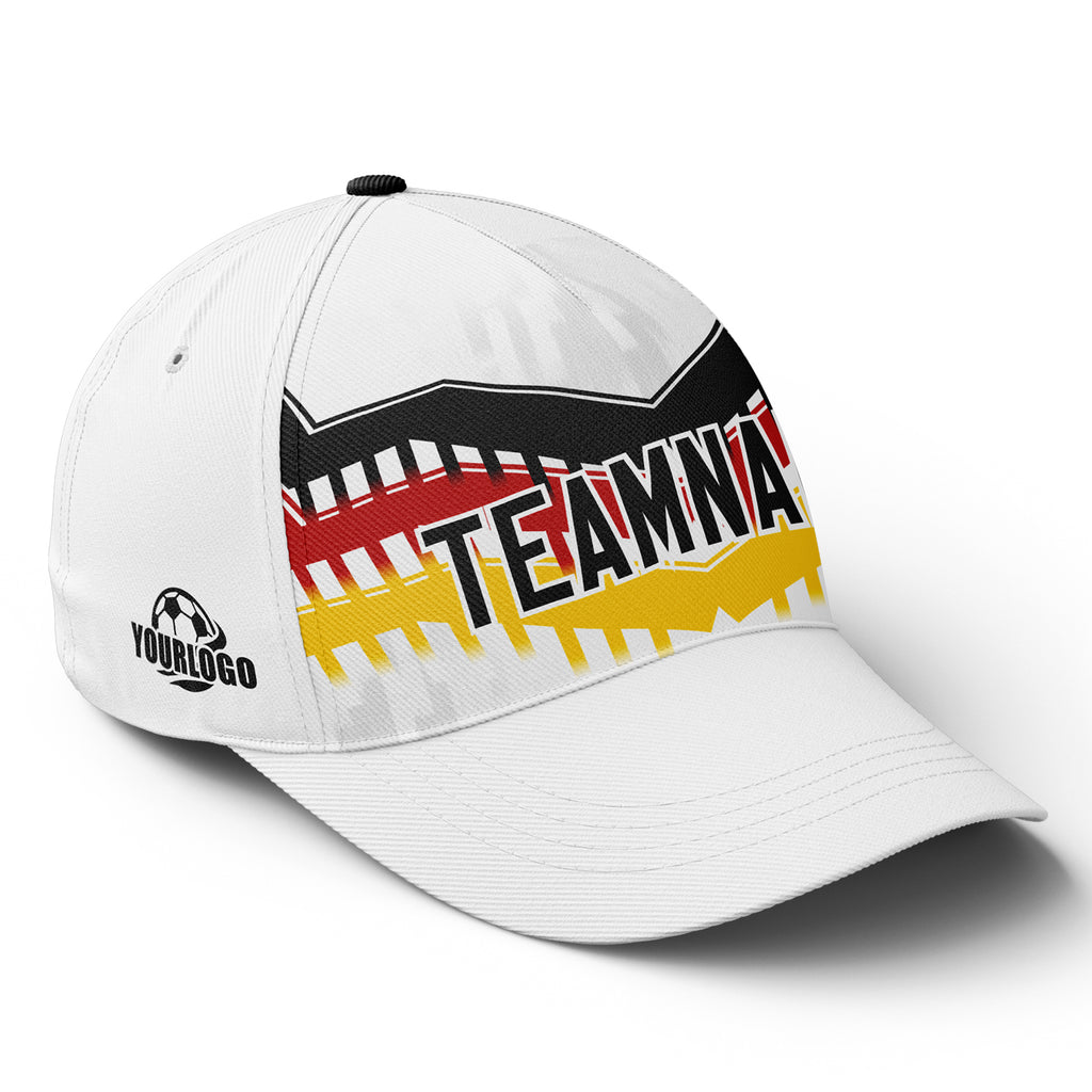 Personalized 2026 Germany Soccer Fan Hat - Add Your Name & Design Custom 2026 Football Tournament Hat YW061-F007044-001