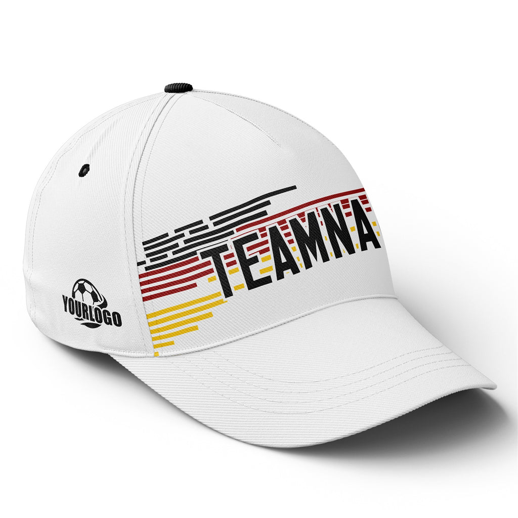 Personalized 2026 Germany Soccer Fan Hat - Add Your Name & Design Custom 2026 Football Tournament Hat YW061-F007044-003
