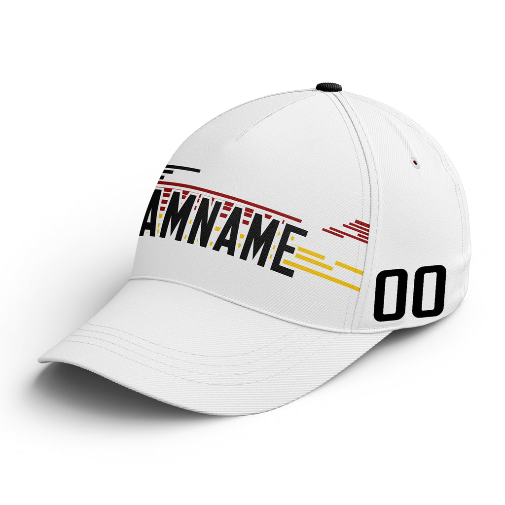 Custom Germany 2026 World Cup High Quality Soccer Stadium Version Jersey Sneakers Sports Shoes and Hat Combo Offer Personalized Team Name and Logo ZH-F007046-003