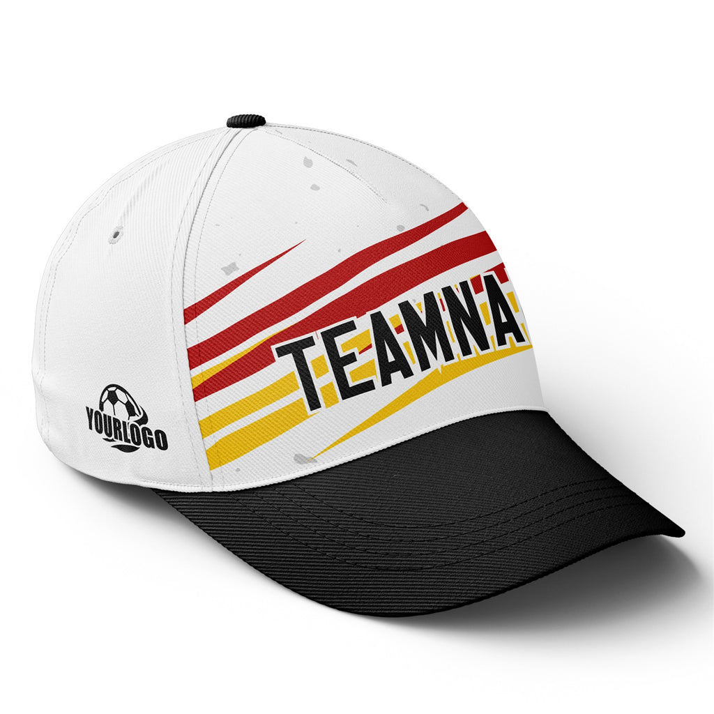 Personalized 2026 Germany Soccer Fan Hat - Add Your Name & Design Custom 2026 Football Tournament Hat YW061-F007044-006