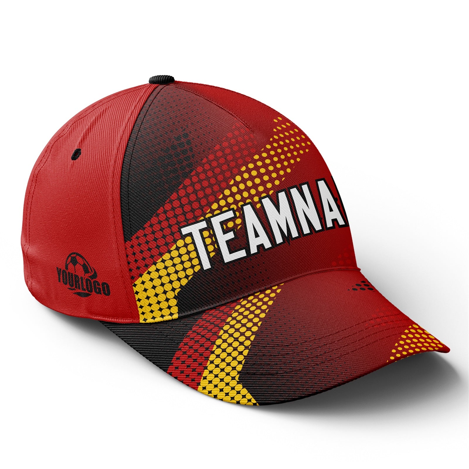 Personalized 2026 Germany Soccer Fan Hat - Add Your Name & Design Custom 2026 Football Tournament Hat YW061-F007044-008