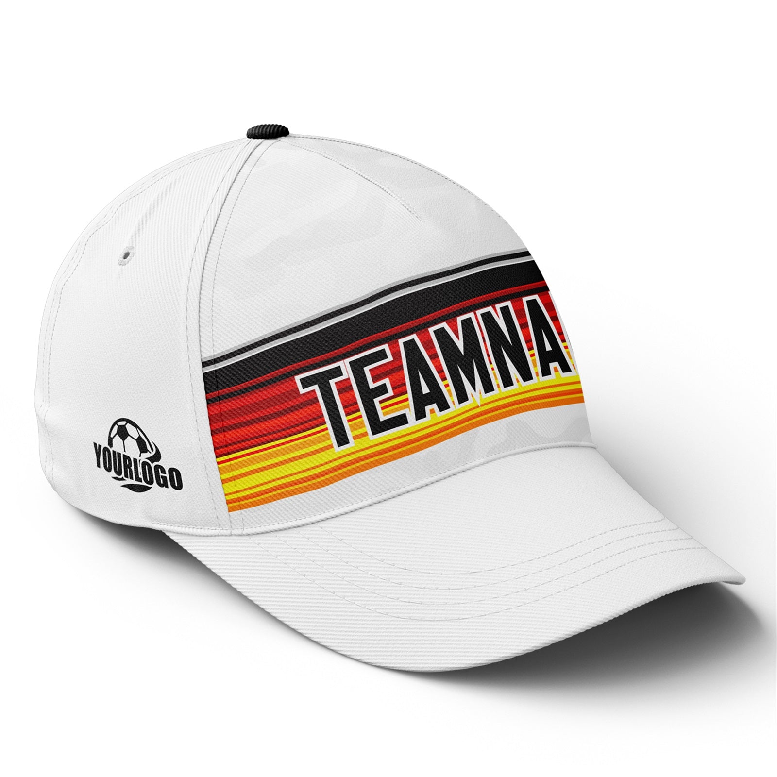 Personalized 2026 Germany Soccer Fan Hat - Add Your Name & Design Custom 2026 Football Tournament Hat YW061-F007044-009